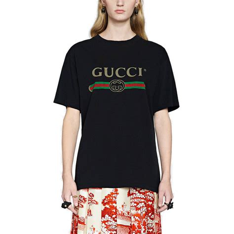 gucci t shirt für damen|gucci t shirt online shop.